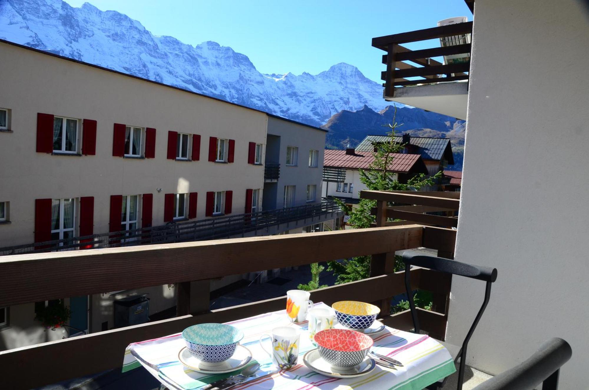 Charming And Cosy Apartment Mürren Exterior foto