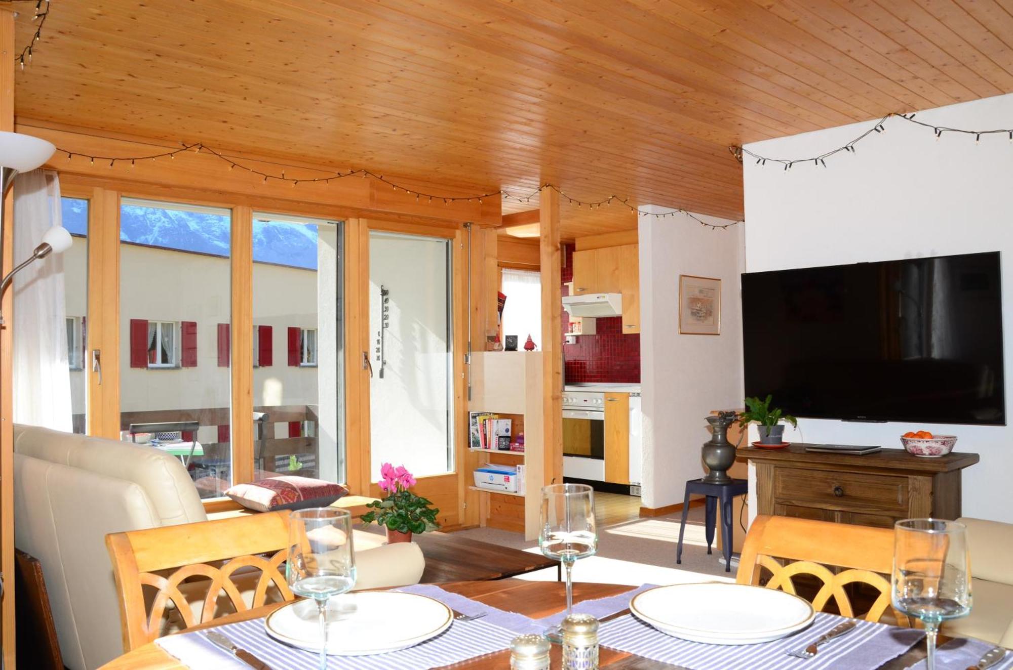 Charming And Cosy Apartment Mürren Exterior foto